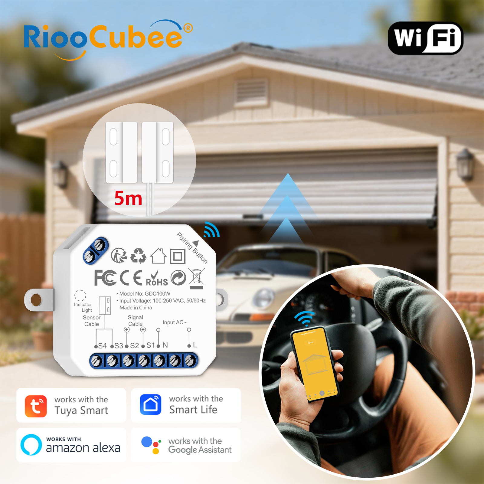 RiooCubee Tuya Smart Life Gara - Smart Home Europe avis et prix