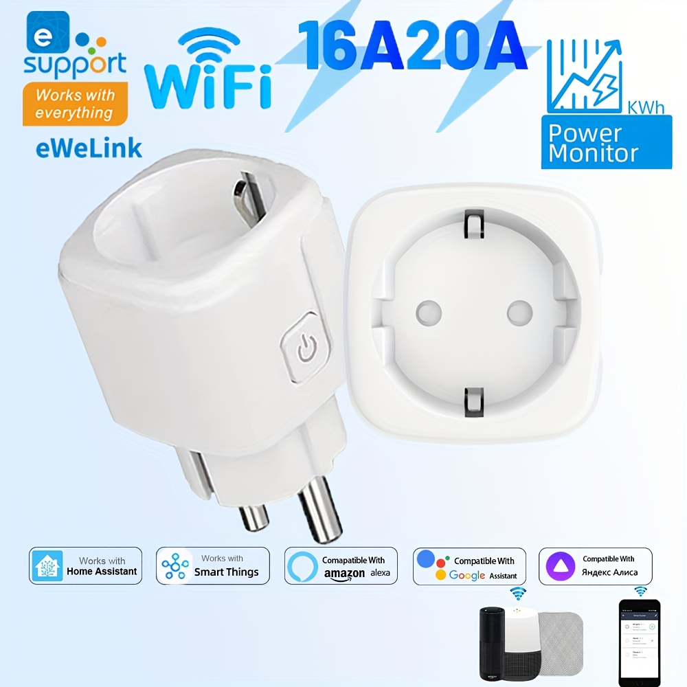 EWeLink Smart WiFi Socket EU R - Smart Home Europe avis et prix