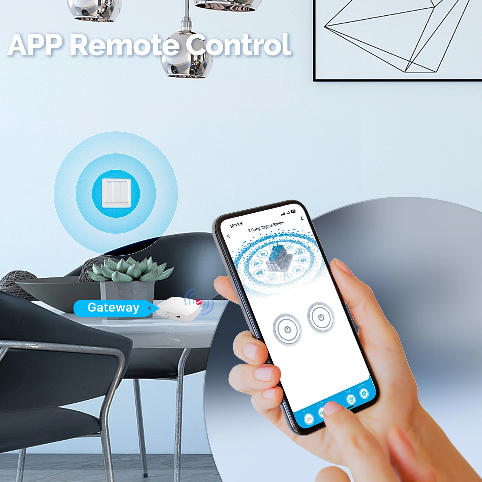 MOES ZigBee Smart Light Switch - Smart Home Moes avis et prix
