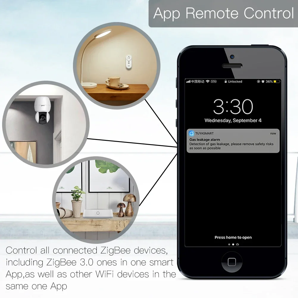Tuya ZigBee 3.0 Smart Gateway  - Smart Home Moes avis et prix