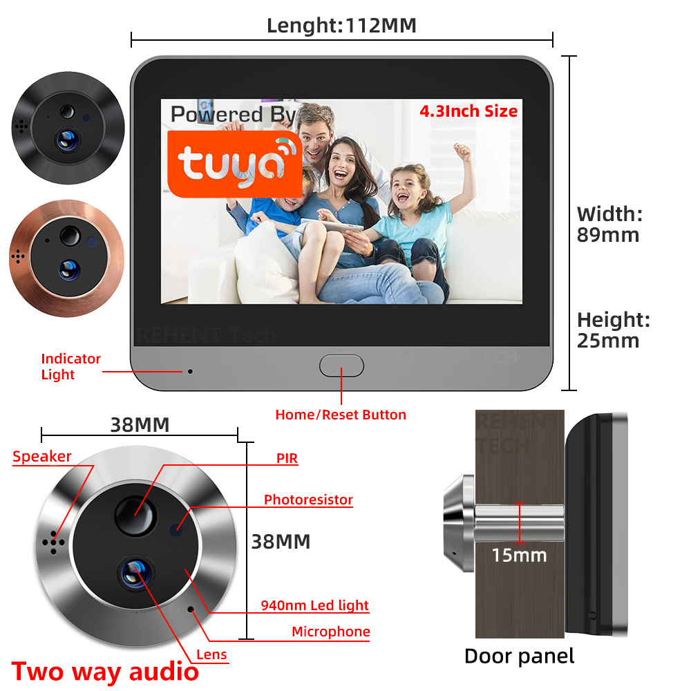 Mini Two Way Audio 3MP Tuya Sm - Smart Home Battery Camera avis et prix