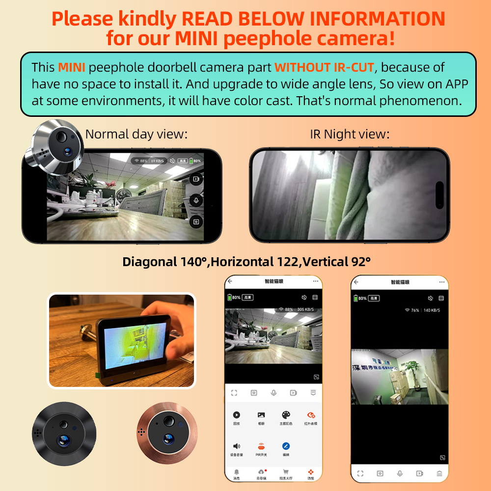 Mini Two Way Audio 3MP Tuya Sm - Smart Home Battery Camera avis et prix