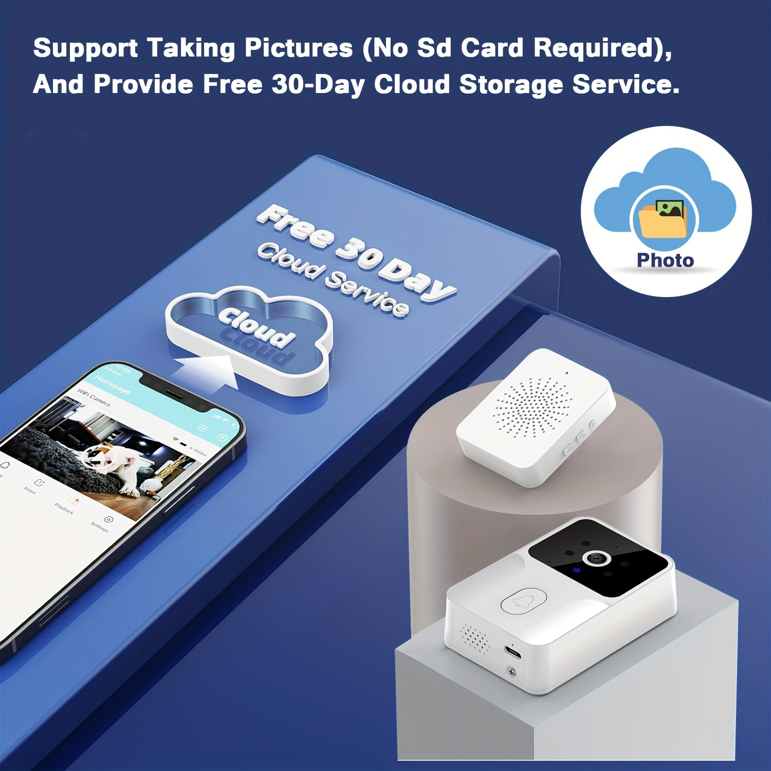 tuya Wireless smart video door - Smart Home Battery Camera avis et prix
